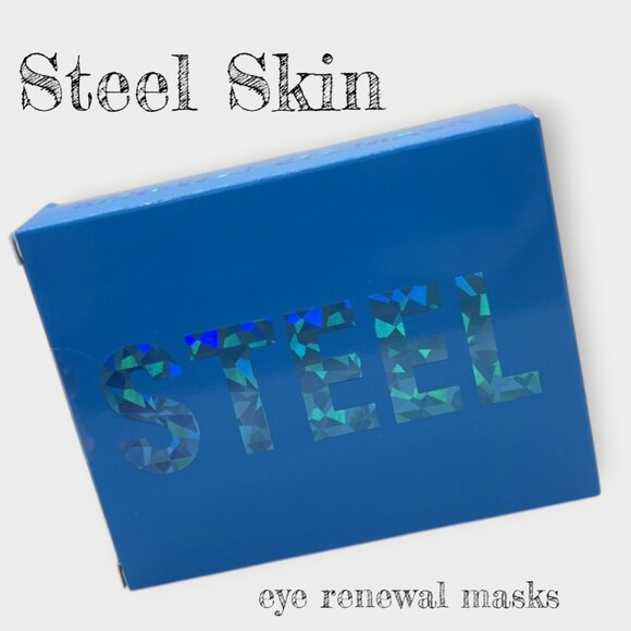 BRAND NEW Steel Skin Retinal Renewal Eye Masks 6 Pack - Picture 1 of 2